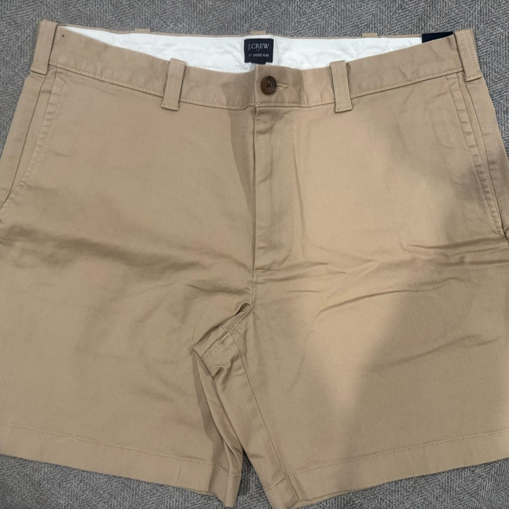 J. Crew Men's Tan Shorts- size 36